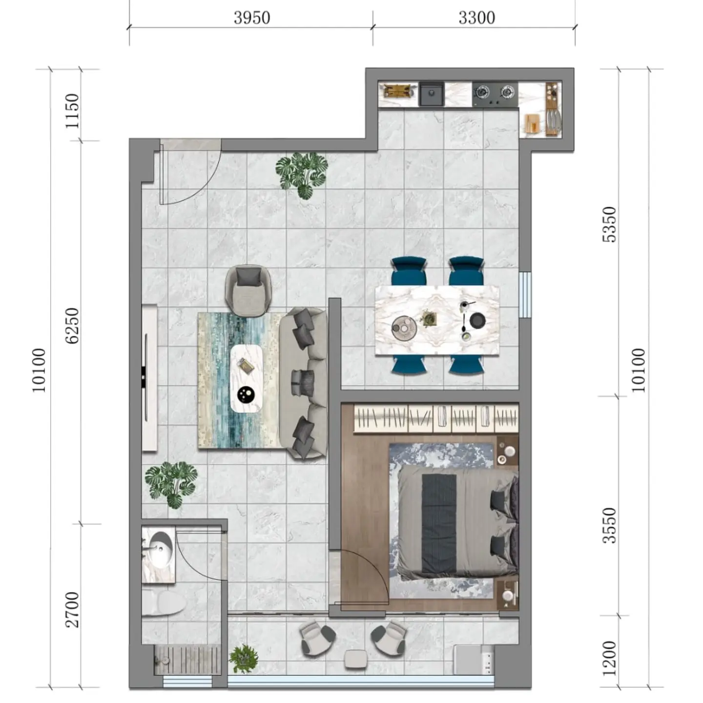 3 Bedroom Apartment in Westlands thumbnail 2