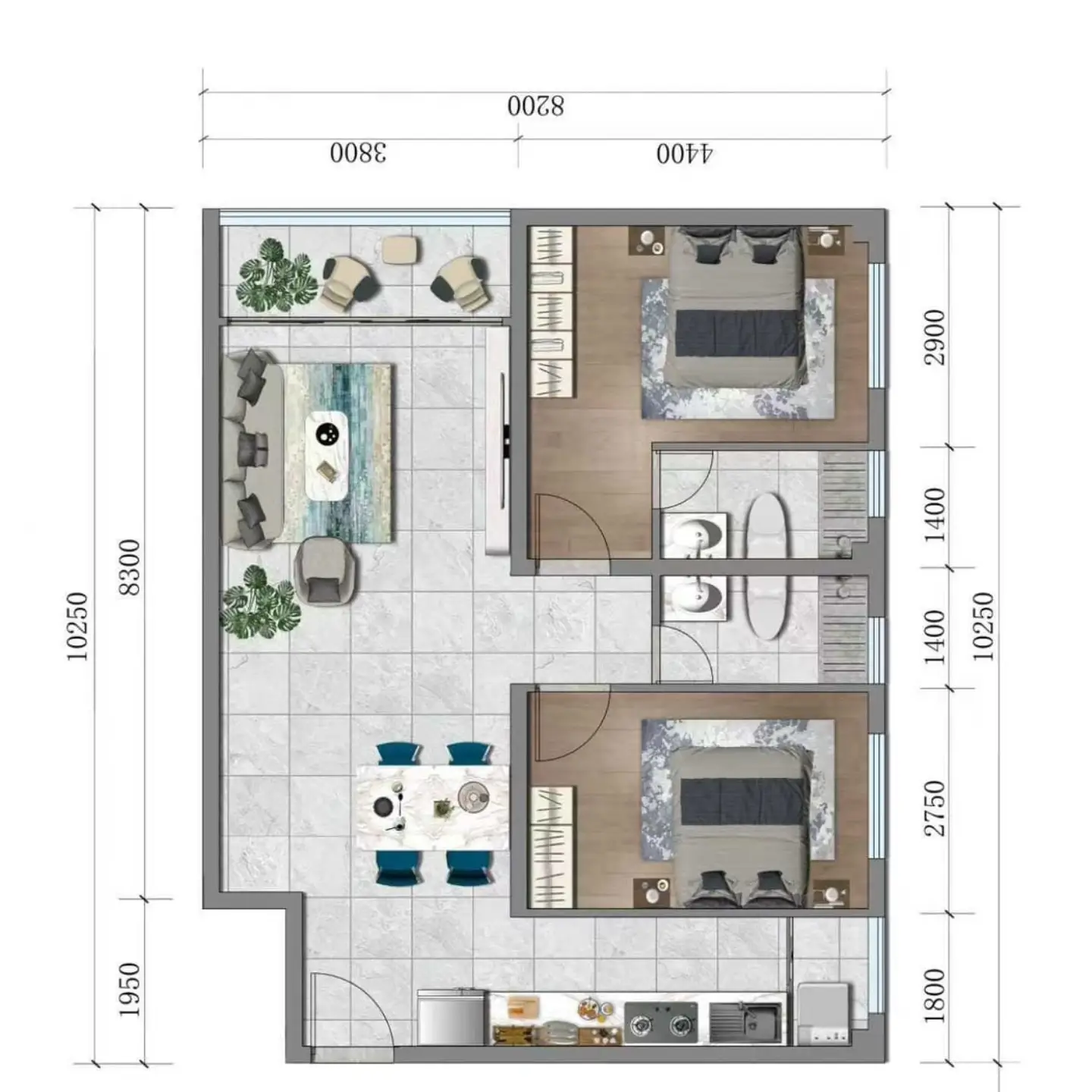 1 Bedroom Apartment in Westlands thumbnail 3
